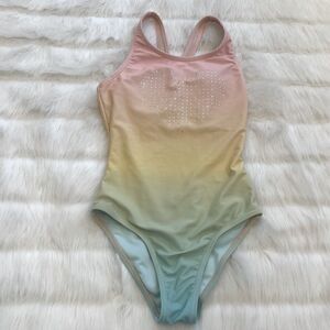 Limeapple Heart Bling One Piece Swimsuit (10)